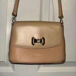Beige Ted Baker crossbody bag